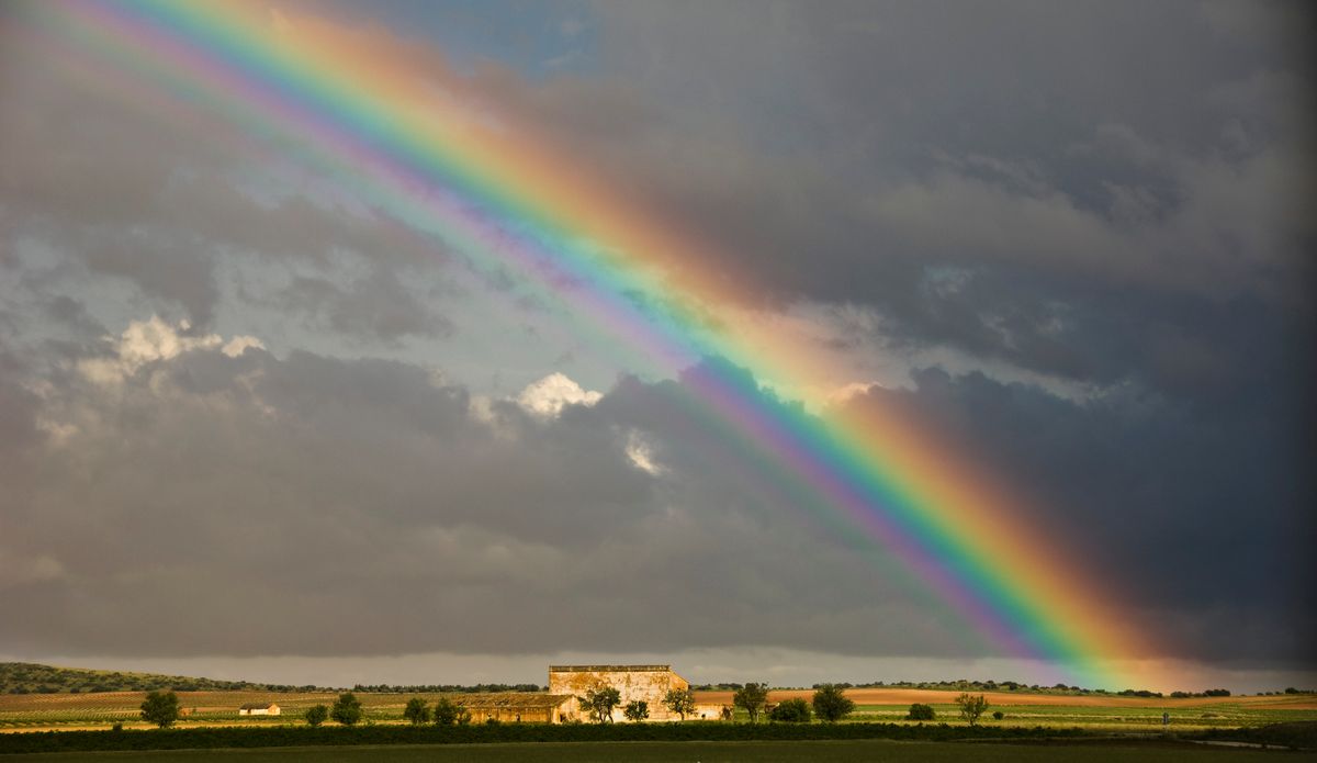 Tarde de tormentas en tierras manchegas