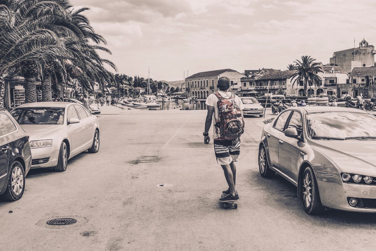 Skating in Croatia 