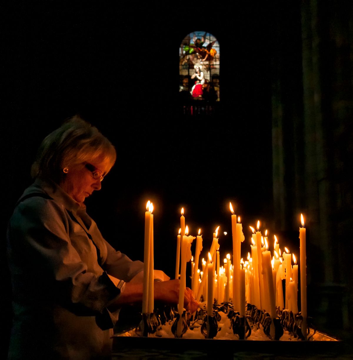 In einer Kirche in Mailand