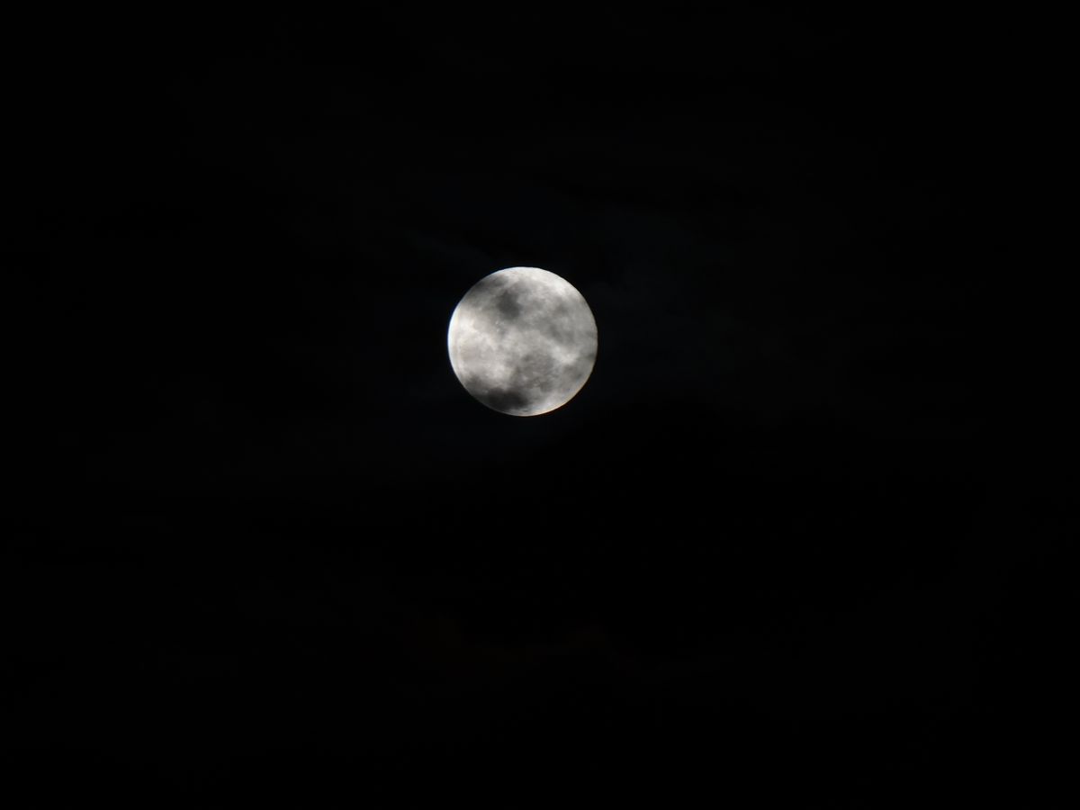 Moon over Tahiti