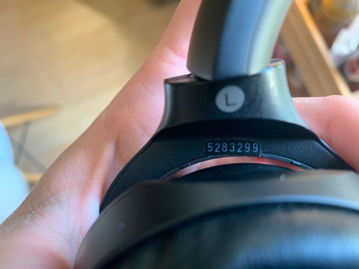 Numéro de série de mon casque