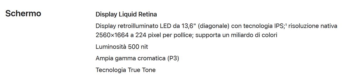 MacBook Air con chip M2 - Specifiche tecniche - Apple (IT) – Mozilla Firefox 03_03_2023 15_18_59.png